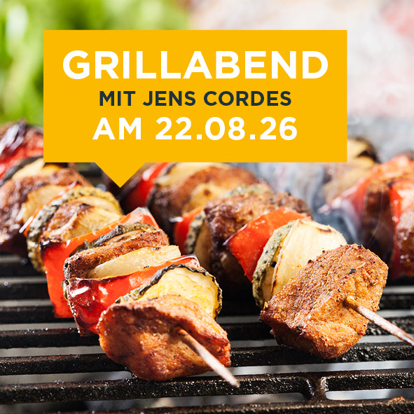 22.08.26: Grillabend mit Jens Cordes