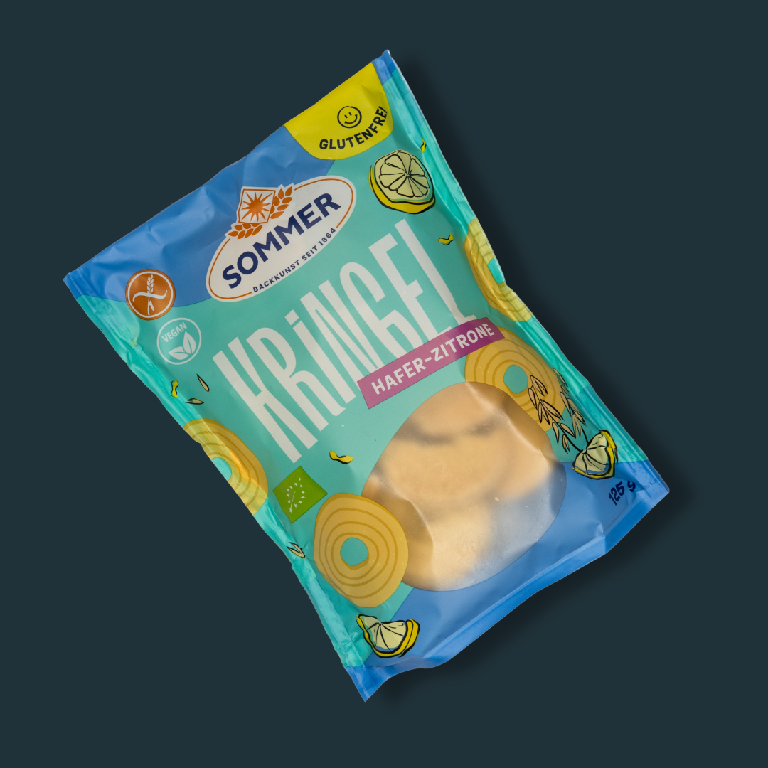 Hafer-Zitronen-Kringel von Sommer